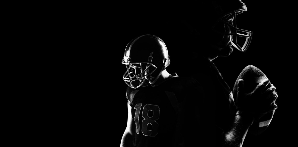 Football players background